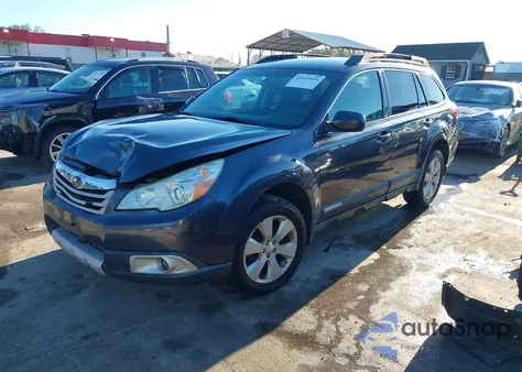 2011 Subaru Outback 2.5I Premium из США, поврежденный, VIN 4S4BRBCC0B3347602